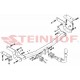 Towbar horizontally detachable STEINHOF S-465