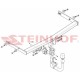 Vertically detchable towbar STEINHOF S-101