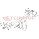 VERTICALLY DETACHABLE TOWBAR STEINHOF M-161