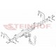 Vertically detchable towbar STEINHOF p-045